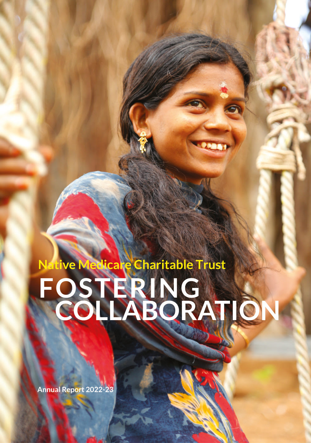 Cover of NMCT's Annual Report 2022-23, Fostering Collaboration